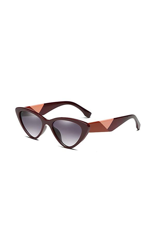 YUANCHENG Cat Eye lunettes de soleil Femmes Lady Élégant Uv400 Lunettes de soleil Femme Coloré Dames Lunettes de soleil Condu