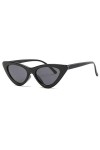 YUANCHENG Cat Eye Lunettes de Soleil Femmes Métal Charnières en Plastique Cadre Lunettes De Mode Lunettes de Soleil UV400 NO1