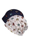 Meaiguo Bonnet en coton doux pour femme - - Taille unique