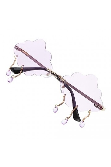 USHOBE 3 Pièces Lunettes De Soleil Cool Lunettes Verre Nuage Lunettes Mignon Lunettes Verre Nuage Lunettes Disco Drôle Lunett