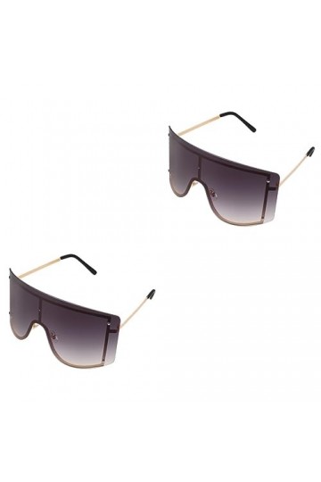 INOOMP 2 Paires Lunettes De Soleil De Mode Pour Hommes Décoration De Vêtements Lunettes De Soleil Dété Lunettes à La Mode Lu