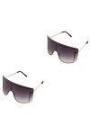 INOOMP 2 Paires Lunettes De Soleil De Mode Pour Hommes Décoration De Vêtements Lunettes De Soleil Dété Lunettes à La Mode Lu