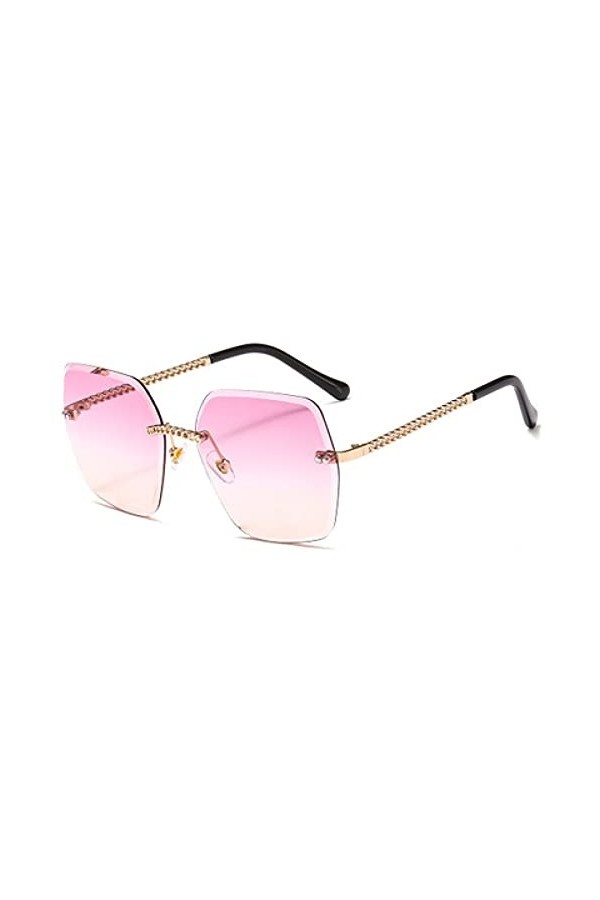 LUOXUEFEI De Soleil Lunettes Lunettes De Soleil Femmes Hommes Lunettes De Soleil Sans Monture Lunettes De Soleil Lunettes À L