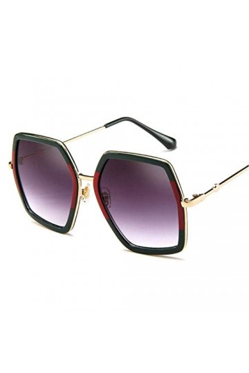 EDCPLM Lunettes De Soleil Femmes Lunettes De Soleil Surdimensionnées Nouvelle Marque Grand Cadre Lunettes De Soleil Carrées F