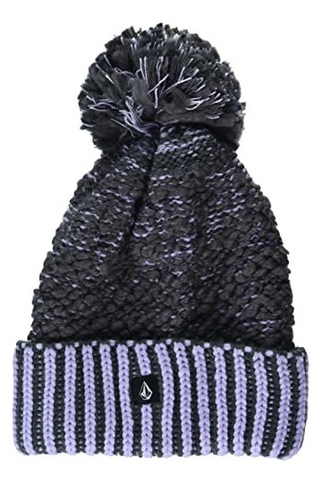 Volcom Chalet Beanie Béret, Lavande, S Femme