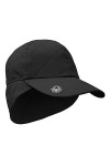 Surprizeshop Bonnet dhiver matelassé et imperméable., Noir