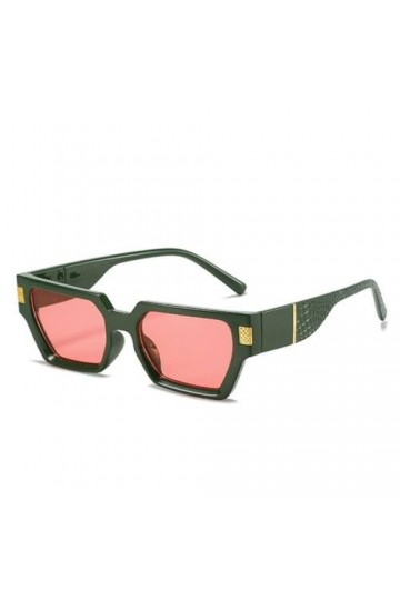 MUTYNE Lunettes de soleil rectangulaires œil de chat pour femmes et hommes, nuances rétro, lunettes de soleil masculines, pet