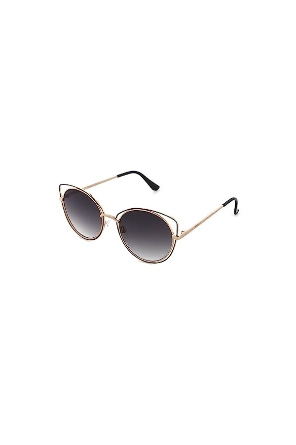 Basley Lunettes de Soleil pour Femme 8255-a-50, Noir, Taille Unique