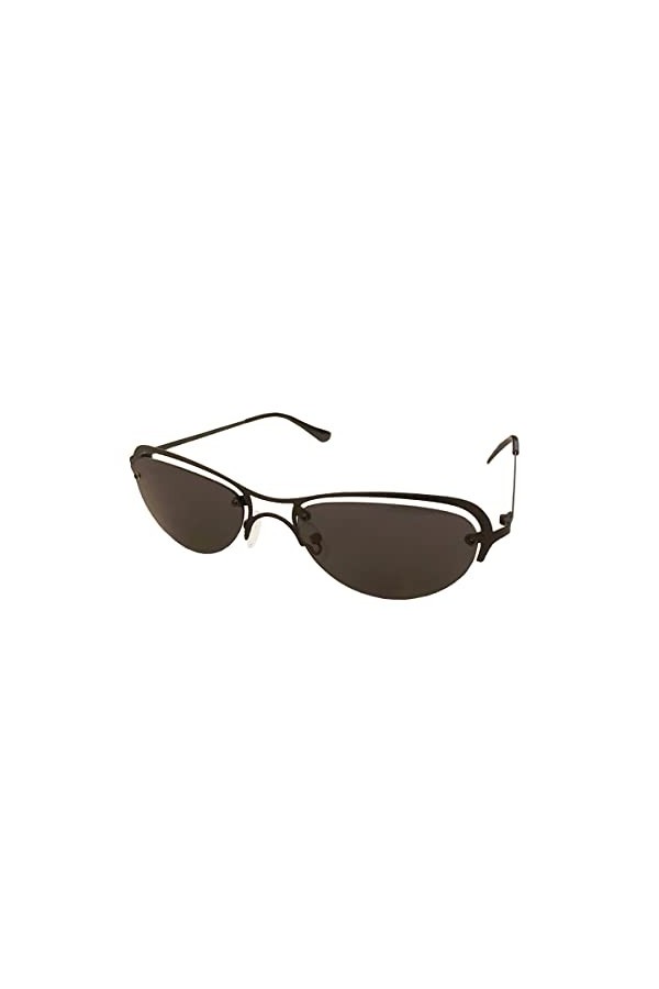 Trinity style lunettes de soleil, cadre noir / Smoke Lens