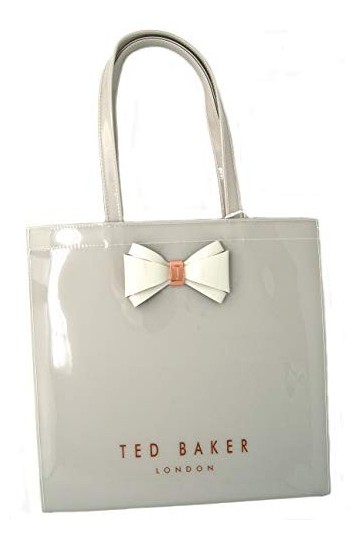 Ted Baker Femme Alacon Sac fourre-Tout, Gris Clair, Taille Unique