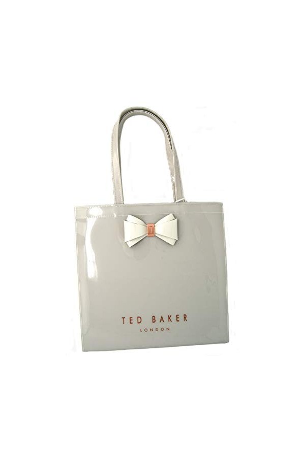 Ted Baker Femme Alacon Sac fourre-Tout, Gris Clair, Taille Unique