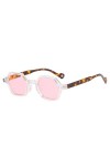 MUTYNE Petites Lunettes de Soleil carrées Femme Vintage rétro Punk Lunettes de Soleil Cadre Femme Mode Luxe Polygone Lunettes