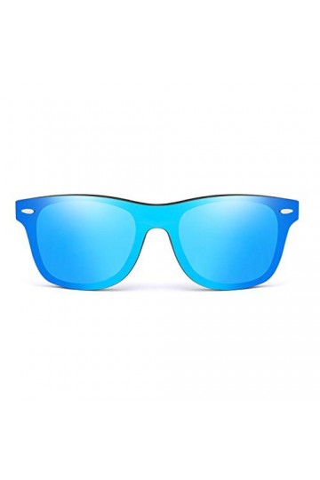 SHEANAON Lunettes de Soleil en Bois Hommes Femmes Carré Bambou Femmes pour Femmes Hommes Miroir Lunettes de Soleil Oversize À