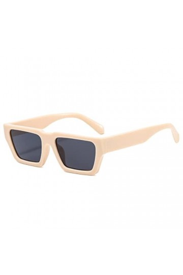 RCJOLLZ Mode Petit Rectangle gelée Gris Lunettes de Soleil Femmes Nuances&nbsp;&nbsp;&nbsp;rétro carré léopard Hommes Lunettes de Soleil