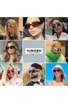 kimorn mode lunettes de soleil femmes hommes Vintage Mode lunettes de soleil Vintage 90s Vintage sunglasses femmes hommes No