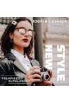 Joopin Mode et Classique Lunettes de Soleil Femme Polarisée Demi-Cerclée et Lunette de Soleil Rose UV400 Effet Miroir pour Vo