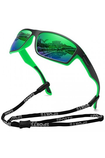 MEETSUN Lunettes de soleil polarisantes pour les hommes, les femmes, la conduite, le cyclisme et la pêche 100% UV400 Protecti