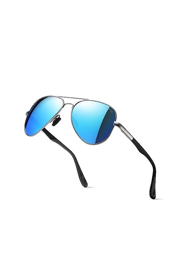 ANYPRO Lunettes de soleil polarisées pour homme - Lunettes de soleil pour femme - Lunettes de soleil polarisées - Lunettes de