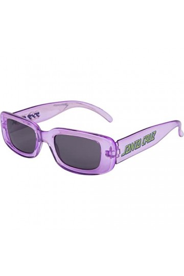 Santa Cruz Inferno Lunettes de soleil japonaises pour femme, Cristal lilas, taille unique
