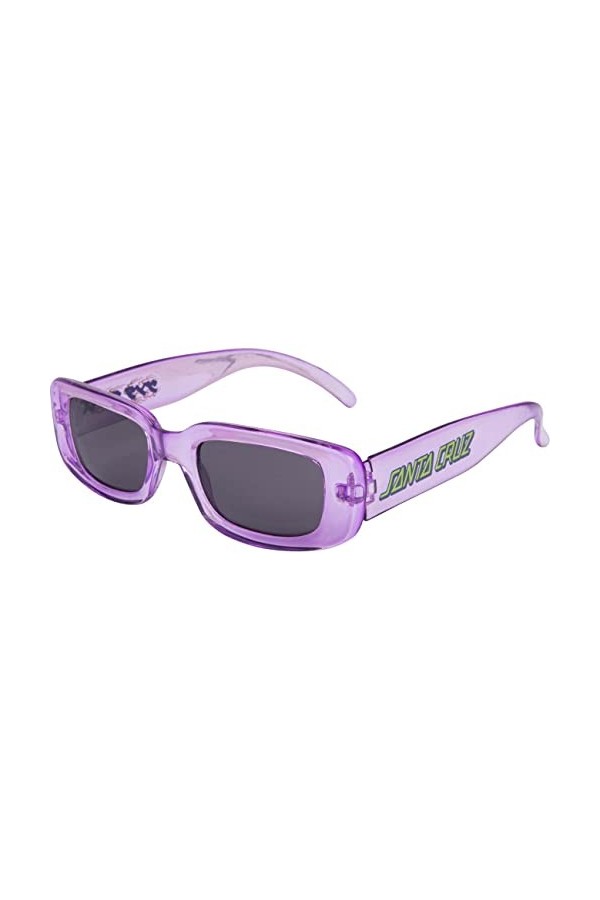 Santa Cruz Inferno Lunettes de soleil japonaises pour femme, Cristal lilas, taille unique