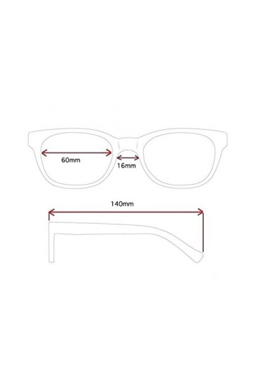 RELAX Lunettes de Soleil Polarisee Femme Homme R2304C