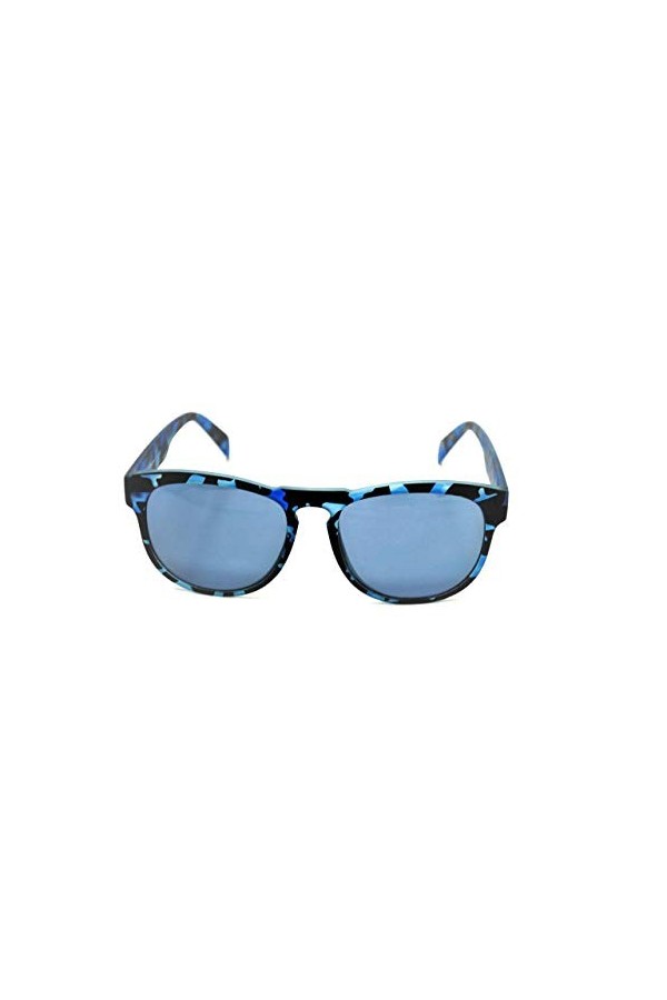 Italia Independent 0902-141-000 Lunettes de soleil, Bleu/Noir, 54 Unisex