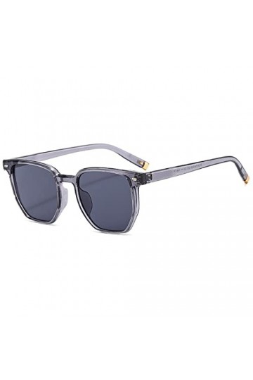 Lunettes de soleil rétro à grande monture for hommes et femmes, lunettes de soleil de vacances, tendance, UV400, cadeau Colo
