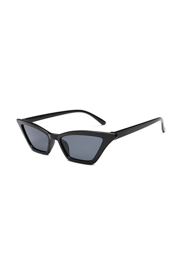 NIUASH Lunettes de Soleil polarisées Lunettes de Soleil Vintage Femmes Lunettes de Soleil Yeux de Chat rétro Petites Lunettes