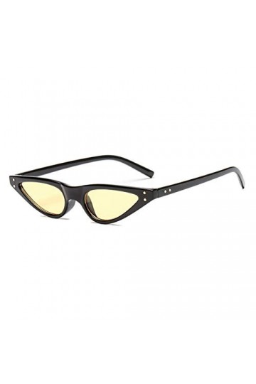 DWSYDA Cat Eye Femmes Lunettes De Soleil Triangle Lunettes De Soleil Rétro Lunettes De Soleil Lunettes De Soleil,5