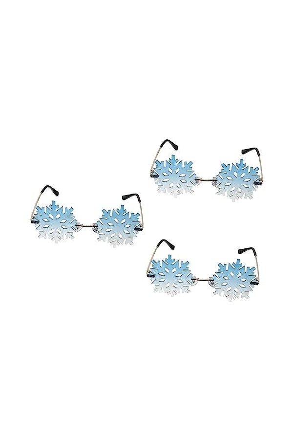 SOIMISS 3 Pièces Des Lunettes Trucs Pour Adolescentes Accessoires Disco Femmes Lunettes De Soleil Disco Lunettes Drôles Disco