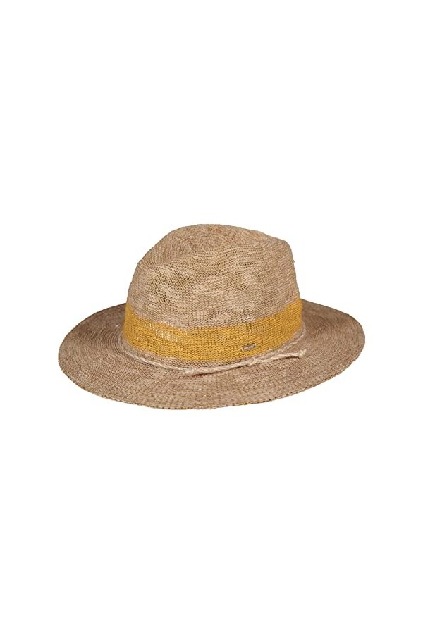 Barts Chapeau Ponui, Jaune, Taille Unique Femme