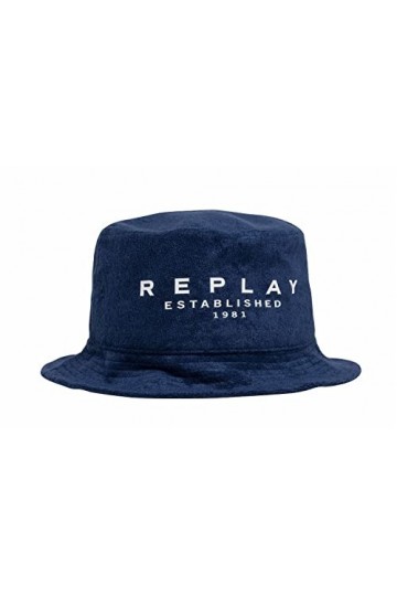 Replay Aw4284 Chapeau, Bleu 507 , L Femme