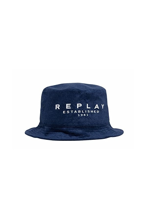 Replay Aw4284 Chapeau, Bleu 507 , L Femme