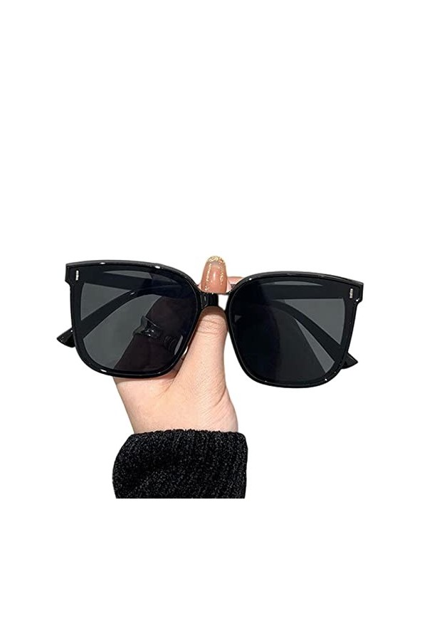 TOBILE Lunettes de soleil carrées pour femmes, lunettes de soleil surdimensionnées pour hommes et femmes, lunettes de soleil