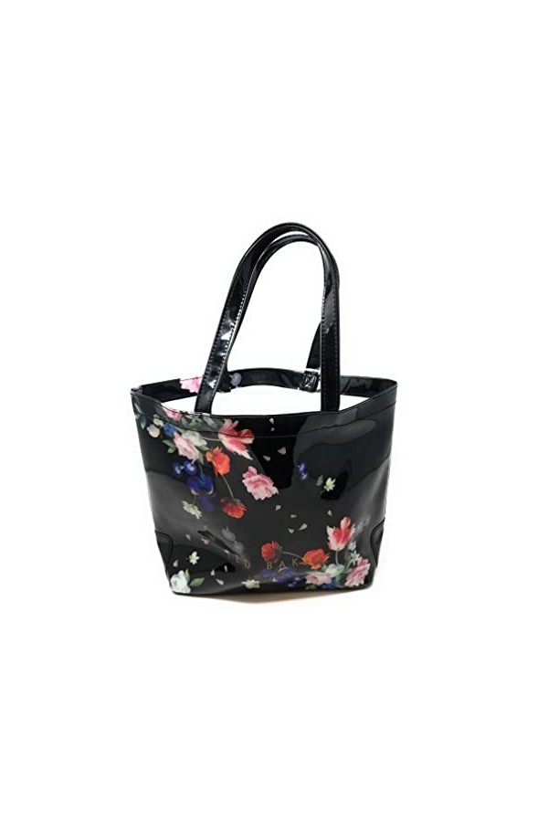 Ted Baker Petit sac de plage en bois de santal noir, Noir