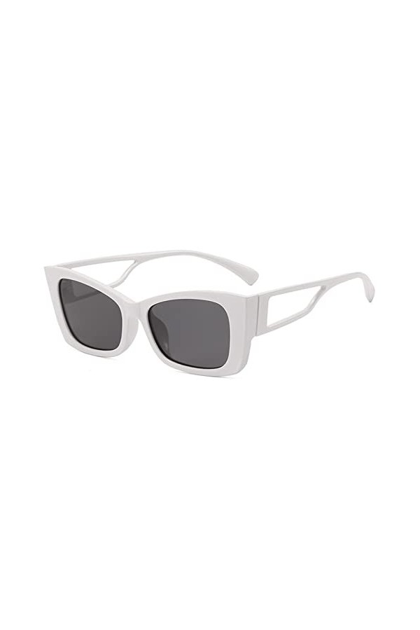 EkeNoz Lunettes de Soleil œil de Chat for Hommes et Femmes, Petite Monture, for Vacances en Plein air, Tendance, UV400, Cadea