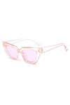 EkeNoz Lunettes de Soleil rétro œil de Chat for Vacances en Plein air, for Hommes et Femmes, Tendance, UV400, Cadeau Color :