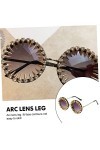 SOIMISS 1 Jeu Des Lunettes De Soleil Lunettes De Mode Pour Femmes Strass Lunettes De Soleil Étincelantes Lunettes De Fête Pou