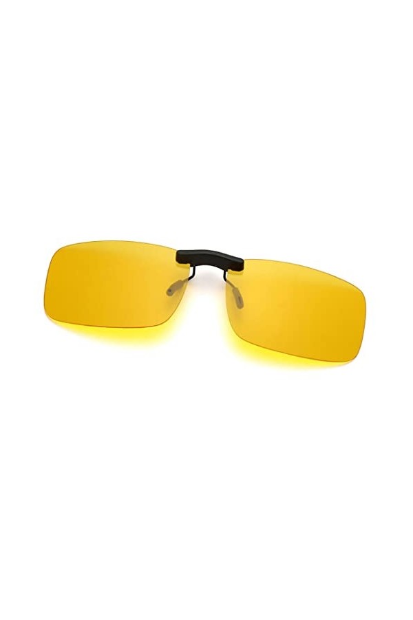 Long Keeper Clip Lunettes de Soleil Polarisées Unisexes, Clip Solaire pour Lunettes de Vue, Sur Lunette de Soleil Polarisé Cl