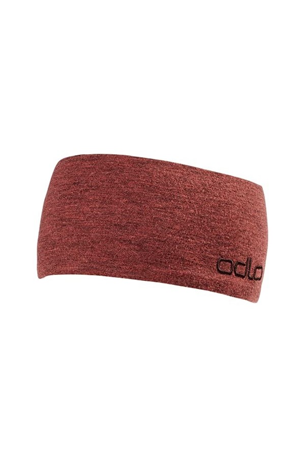 Odlo Bandeau Revelstoke PW, Mélange de Ketchup, Taille Unique Mixte