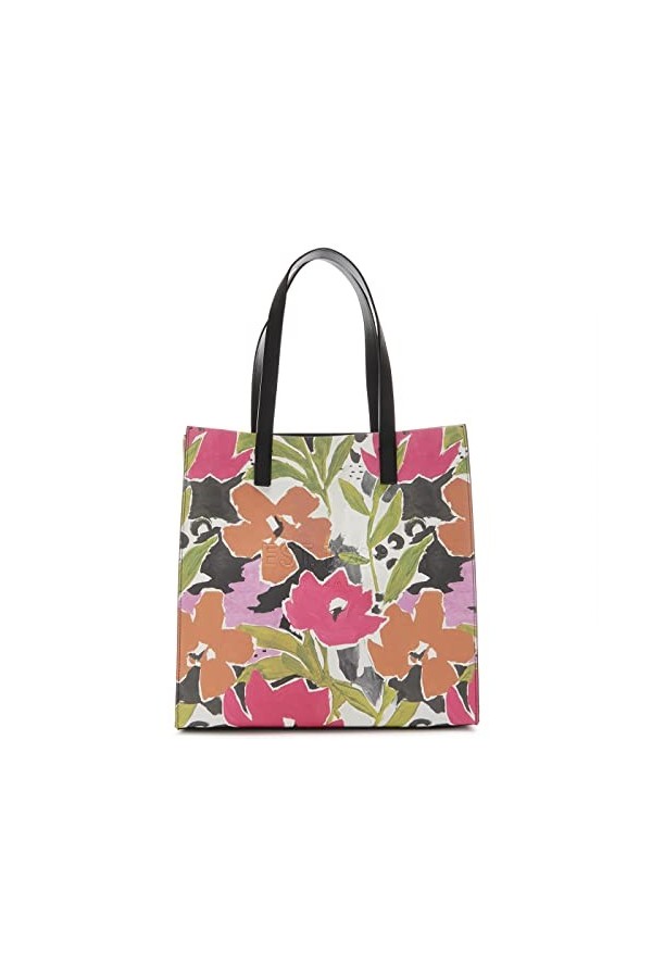 Ted Baker London Malacon Sac fourre-tout imprimé magnolia East/West Icon, beige