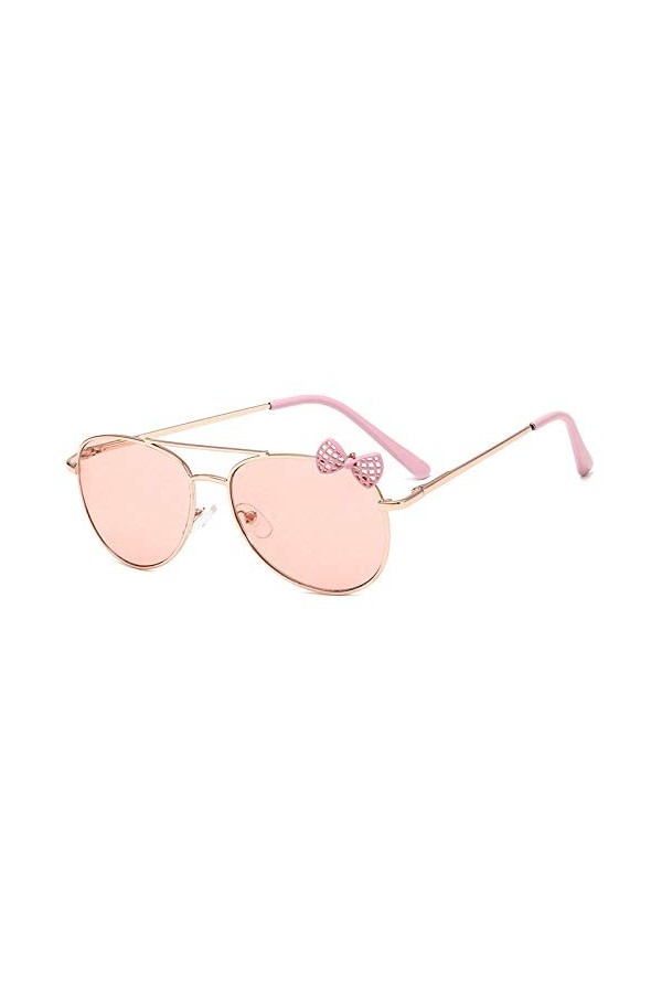 WQZYY&ASDCD des Lunettes De Soleil Femme Homme Lunettes De Soleil Cadre en Métal Bowknot Lunettes De Soleil Mode Lunettes De 