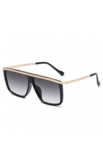 LUOXUEFEI De Soleil Lunettes Lunettes De Soleil Surdimensionnées Pour Femmes Lunettes De Soleil Rectangulaires Pour Hommes Lu