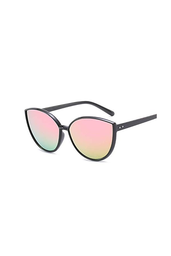 HAOMAO Marque Designer Vintage Miroir Gradient Cat Eye Lunettes De Soleil pour Femmes Léopard