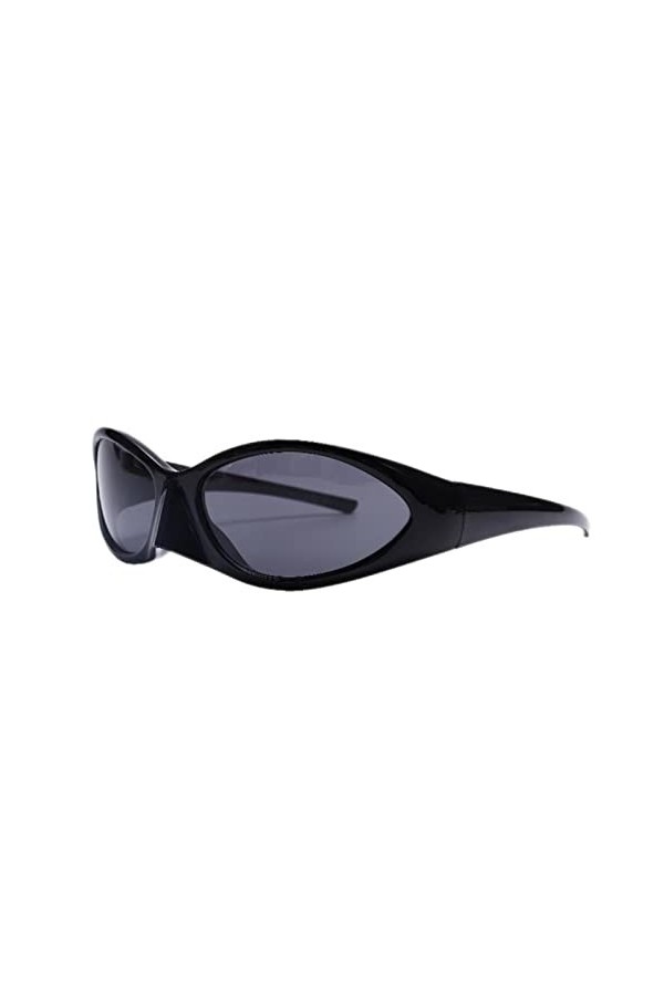PAXAS Lunettes de soleil punk 2000S pour femmes et hommes - Lunettes de soleil de sport de luxe - 1