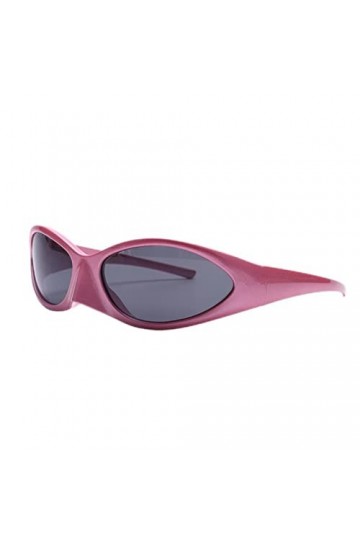 PAXAS Lunettes de soleil punk années 2000 pour femmes et hommes - Lunettes de soleil de sport tendance - Luxe-5