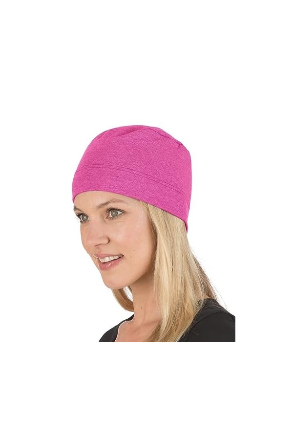 Trigema 502006 Bonnet, Saphir mélangé, 5 1/2 Femme