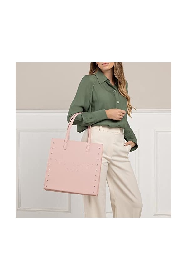 Ted Baker WxB-paticon, Sac à icônes Femme, Couleur : Rose, Large