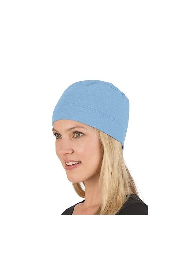 Trigema 502006 Bonnet, Saphir mélangé, 5 1/2 Femme