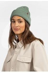 BICKLEY + MITCHELL Waffle Structured Basic Bonnet pour Femme 2015-01-11-55, Vert, Taille Unique